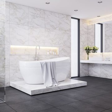 Nagyméretű fürdőszoba berendezése – Milyen extrákban gondolkodjunk?